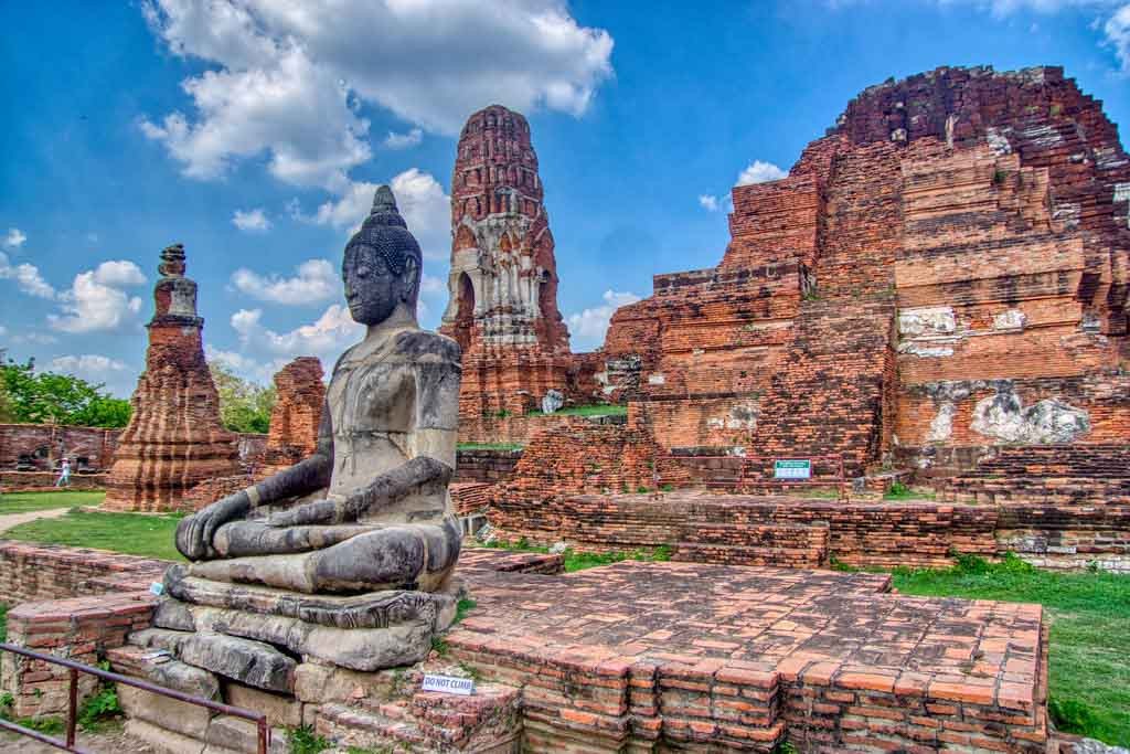 Chùa Wat Mahathat Ngôi chùa lâu đời bậc nhất tại Thái Lan